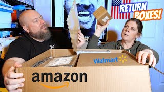 I bought a 25 POUND Box of Amazon and Walmart Returns [upl. by Sekofski]