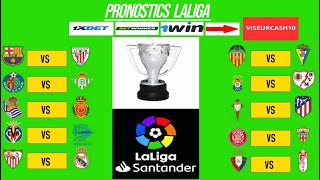 pronostic liga espagnol Les 10 meilleurs pronostics LIGA 20232024 [upl. by Asante]