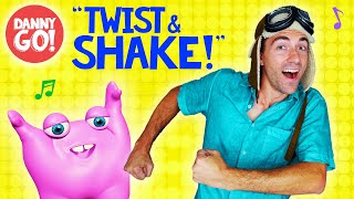 quotTwist and Shake Dancequot 💃🏼🕺🏼  Danny Go Brain Break Songs for Kids [upl. by Estrellita]