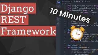 Django REST Framework Oversimplified [upl. by Ettennal]