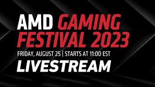 AMD Gaming Festival at gamescom 2023 Livestream [upl. by Rubens]