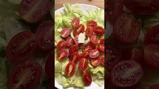 🥗 Caprese salad 🥗 chef caprese salad italianfood asmr mozzarella 🇮🇹Italian recipe🇮🇹 [upl. by Nager19]