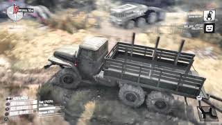 Mudrunner a spintires game downhill after update 103 console [upl. by Ancell]