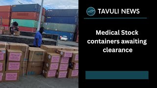 Medical Stock containers awaiting clearance [upl. by Averyl]