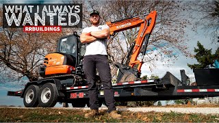 What I always Wanted Kubota Compact Excavator KX0404 Walk Around Intro [upl. by Dub]