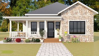 Most Beautiful Small House Design 1125 x 155 meters 17871sqft [upl. by Julieta]