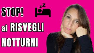 😴😡 Soffri anche tu di continui RISVEGLI NOTTURNI [upl. by Skurnik]