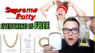 I BOUGHT FREE AIRPODS AND FREE CHAINS FROM SUPREMEPATTYCOM ARE THEY WORTH IT [upl. by Christoforo]