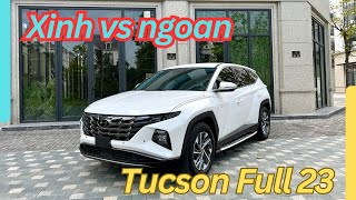 Tucson ATH 2023 chạy ít màu trắng tiện nghi hoàn hảo hyundaitucson sigma [upl. by Aninad]