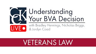 Understanding Your BVA Decision Denials Remands and Grants from the Board of Veterans Appeals [upl. by Aratehs453]