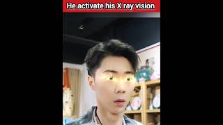 He activate his X ray vision 😱 shorts viral [upl. by Ztirf]