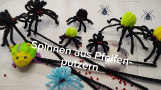 Spinnen 🕷aus🕷Pfeifenreinigern🕷trefft🕷Agathe 🕷und 🕷ihre 🕷Schwestern [upl. by Godden]