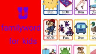 u sound wordsShort Vowels  Short Vowel Letter u  Phonics songvowelsaeiouwords [upl. by Nigam620]