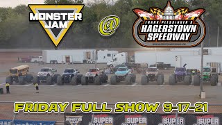 Monster Jam  Hagerstown Speedway 2021 Friday Full Show [upl. by Iaverne585]