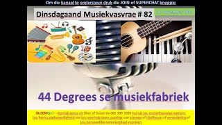 Dinsdagaand Musiek Vasvrae  82 [upl. by Elwood389]