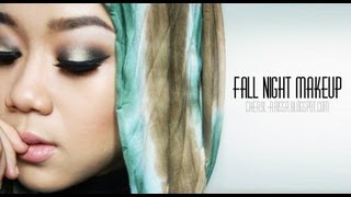 Makeup Tutorial  Fall Night Look  Cheryl Raissa [upl. by Akinod]