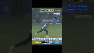 Karan ambala vs Krishna satpute shorts teniscricket cricketlover [upl. by Nameerf]