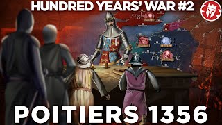 Battle of Poitiers 1356  Hundred Years War DOCUMENTARY [upl. by Ahsienod]