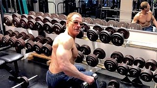 JeanClaude Van Damme  57 Years Old Workout [upl. by Heidt721]