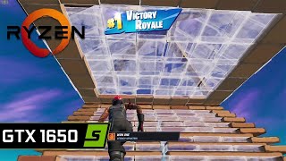 GTX 1650 SUPER  1080p 160 Fps  Performance Mode  Fortnite Unreal Ranked Chapter 5 [upl. by Eiralav]