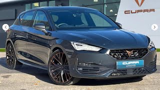 Approved Used CUPRA Leon 20 TSI VZ2 Design Edition DSG Euro 6 ss 5dr  Crewe SEAT amp CUPRA [upl. by Teiluj]