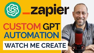 Custom GPT Actions with Zapier StepByStep tutorial [upl. by Waki]