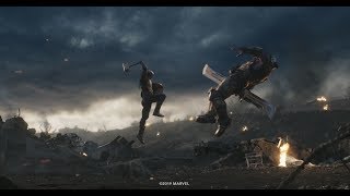 Avengers Vs Thanos Final Battle 「Music Video」The Finish Line [upl. by Ellemac981]