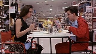 Free Dinner with good dialogues  Jennifer Connelly and Frank Whaley Career Opportunities 1991 [upl. by Brittni]