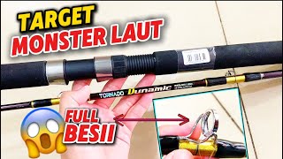 PEMANCING LIHAT INI KPENGEN BELI⁉️JORAN PANCING FIBER MURAH KUAT COCOK BUAT JIGGING DASARAN [upl. by Oicapot623]