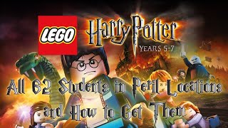 LEGO Harry Potter Years 57  All 62 Students in Peril Locations amp How to Get Them [upl. by Schertz]