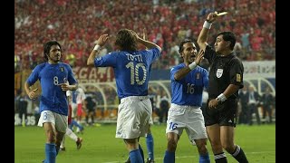 LA PARTITA PIÙ MALEDETTA DELLITALIA AI MONDIALI HD  Italia  Corea del Sud 2002 Bruno Pizzul [upl. by Cherie661]