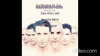 Rammstein  Herzeleid Side B  all songs played at the same time Unofficial Reliese [upl. by Ycul660]