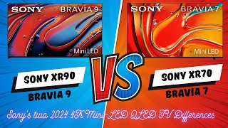 Sony XR90 Bravia 9 vs XR70 Bravia 7 Which One to Choose [upl. by Hunsinger770]