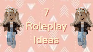 7 Wcue roleplay ideas [upl. by Inwat]