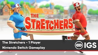 The Stretchers  1 Player  Nintendo Switch Gameplay [upl. by Westbrook]