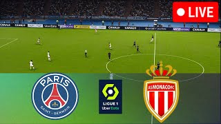 🔴PSG vs Monaco LIVE  Ligue 1 2023 Extended Highlights Full Match [upl. by Sihunn]