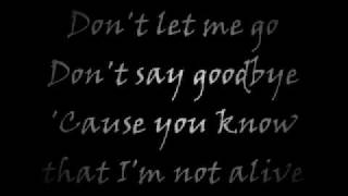 The Used  Kissing You Goodbye Lyrics [upl. by Yruama]