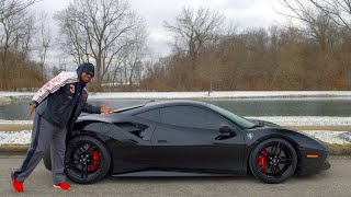 FIRST DRIVE IN MY FERRARI 488 GTB [upl. by Lenra272]