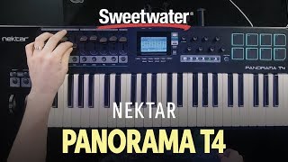 Nektar Panorama T4 Keyboard Controller Demo [upl. by Nyar]