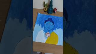 Acrylic paint ഉം ഞാനും ❤ trendingshorts acrylicpainting diy craft [upl. by Frolick478]