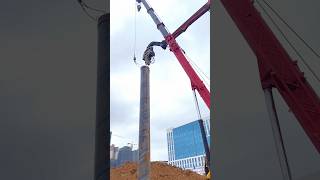 Steel pipe piling construction process [upl. by Anitniuq940]