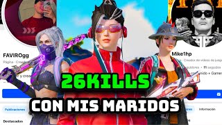 TRÍO VS SCUAD CON MIS NOVIOS 😈  26 KILLS SOLO  PUBG MOBILE [upl. by Iharas856]