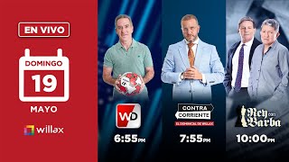 Willax en vivo  WILLAX DEPORTES  CONTRACORRIENTE  REY CON BARBA  19052024  Willax [upl. by Alleon]