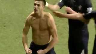 Tadic celebration vs Manchester United [upl. by Ryley852]