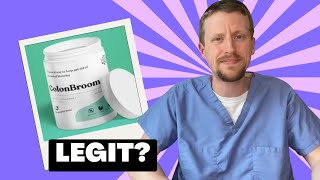 Will “Colon Broom” ACTUALLY make you lose weight GI Doctor Review [upl. by Etterual507]