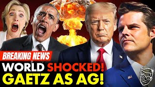 🚨 Trump SHOCKS World Names Rep MATT GAETZ as Attorney General in NUCLEAR F YOU to Deep State [upl. by Aicenek]