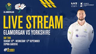 Glamorgan vs Yorkshire Day 2  LV County Championship  Live Stream [upl. by Iturk914]