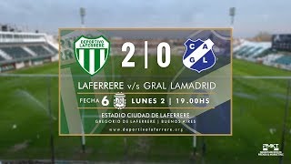 LAFERRERE vs LAMADRID  EN VIVO  Fecha 6  Primera C Apertura 2019 [upl. by Rani]