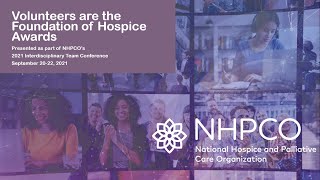 2021 Volunteers are Foundation of Hospice Awards [upl. by Neras]