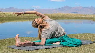 Best Yoga For You  A Wonderful Yoga Class In Magical Tibet [upl. by Annairba]